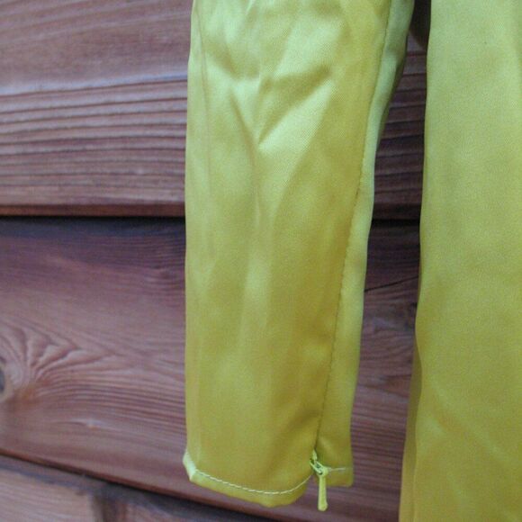 MAC DUGGAL  Chartreuse Long Sleeve Structured Bow Draped Gown 4 - Picture 12 of 13